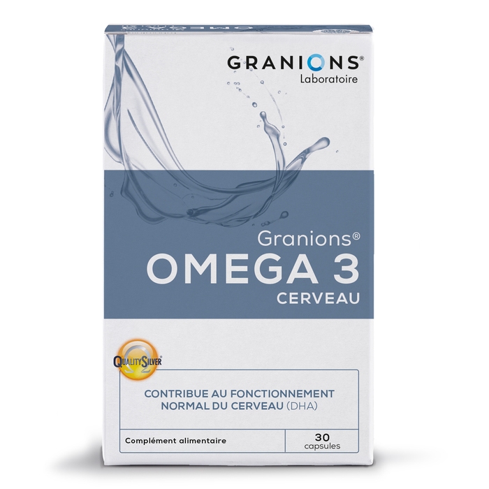 Granions Omega 3 Cerveau - Aide au bon fonctionnement du cerveau
