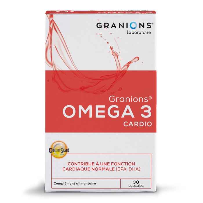 Granions Omega 3 Cardio - Aide au bon fonctionnement cardiaque