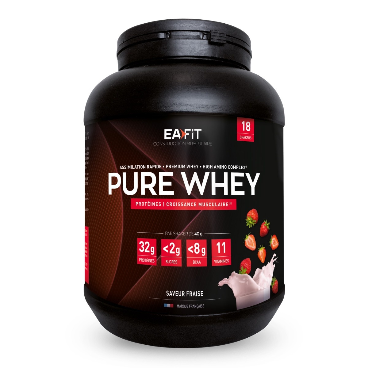 EAFIT Pure Whey Fragola 750gr