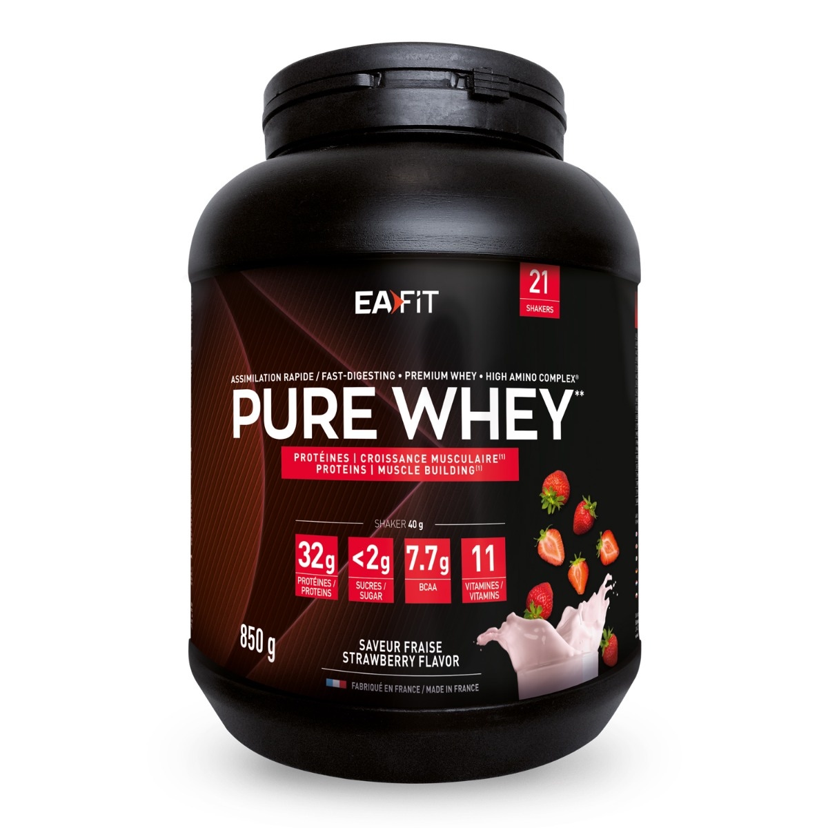 EAFIT Pure Whey Fragola  850gr