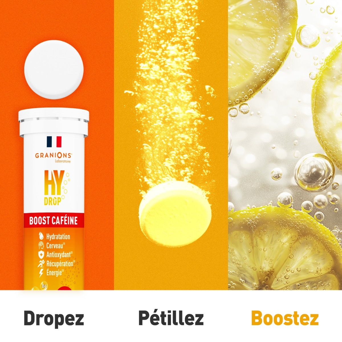 HYDROP - BOOST CAFEINE - DROPEZ - PETILLEZ - BOOSTEZ