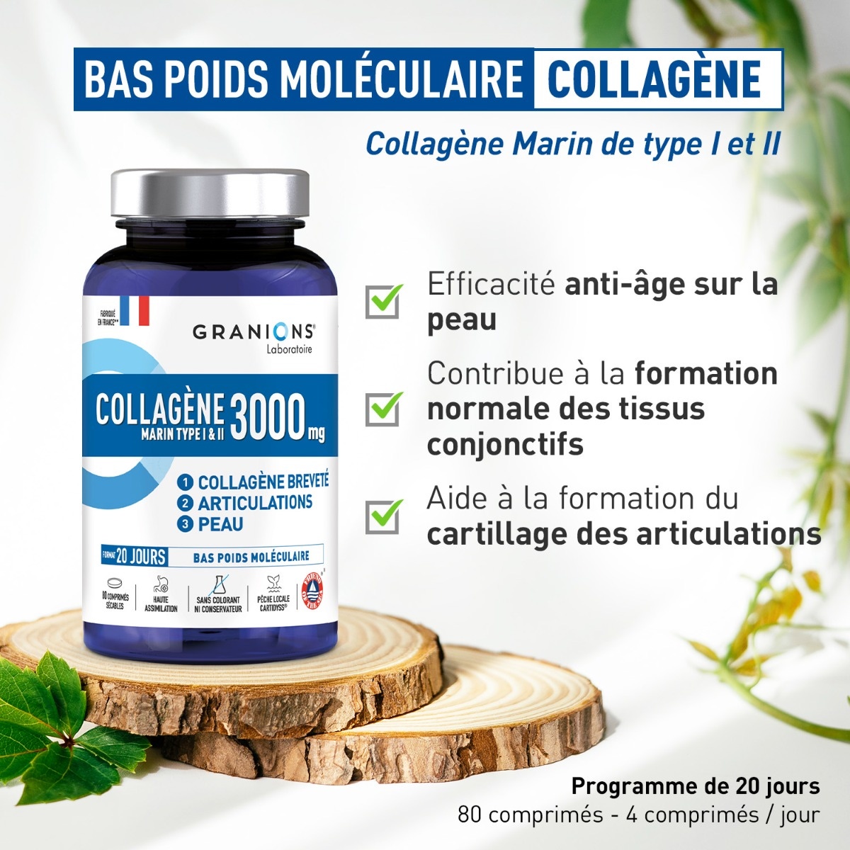 Collagène 3000mg
