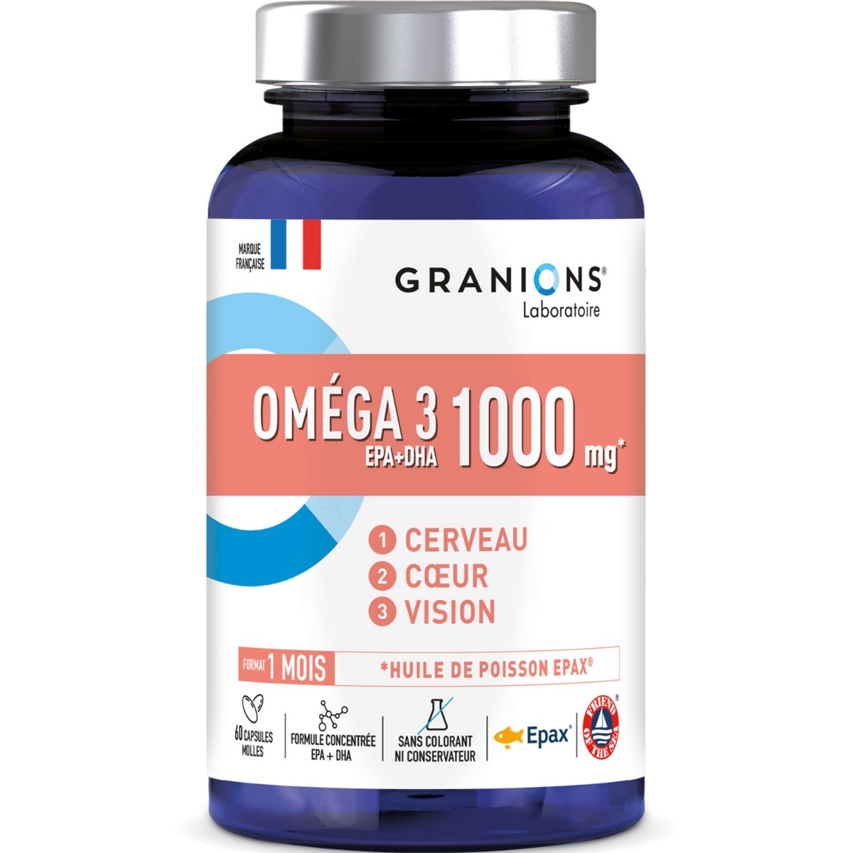 OMEGA 3 EPA + DHA 1000 mg 
