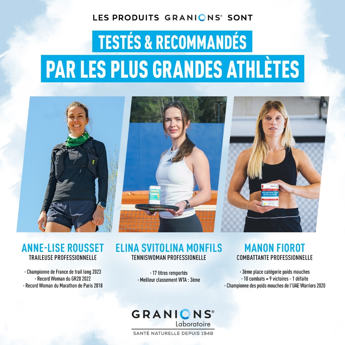 GRANIONS - athlètes
