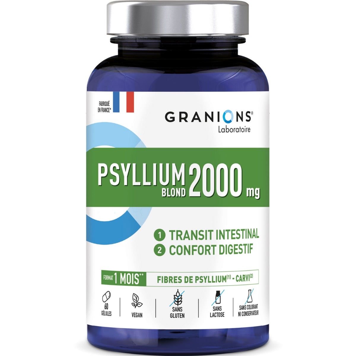 Psyllium blond 2000mg