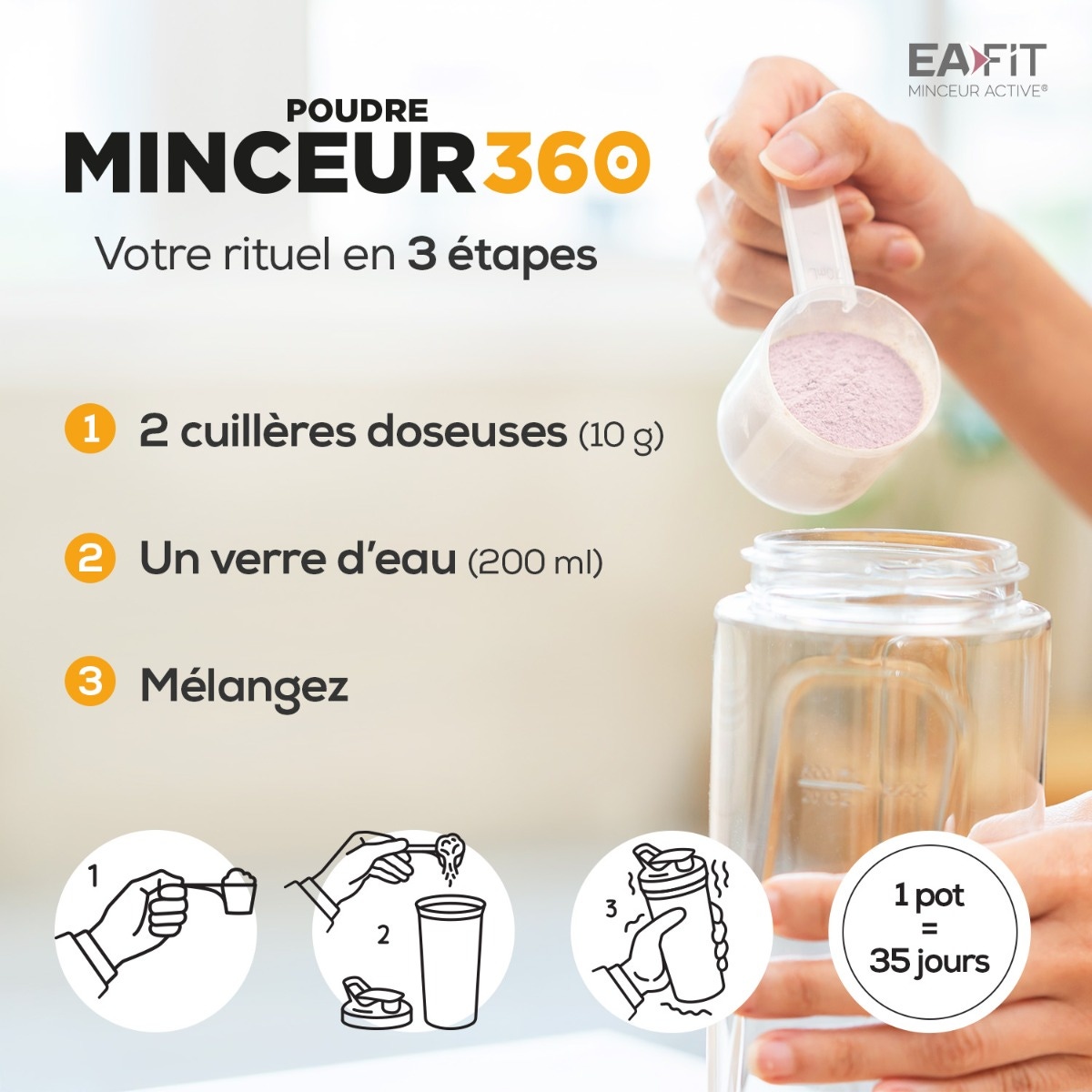 EAFIT - Poudre Minceur 360