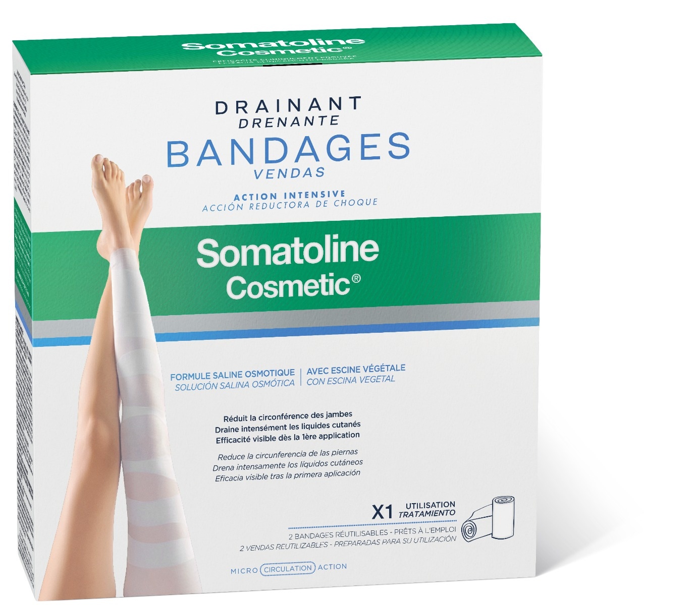 BANDAGES DRAINANTS ET REMODELANTS 