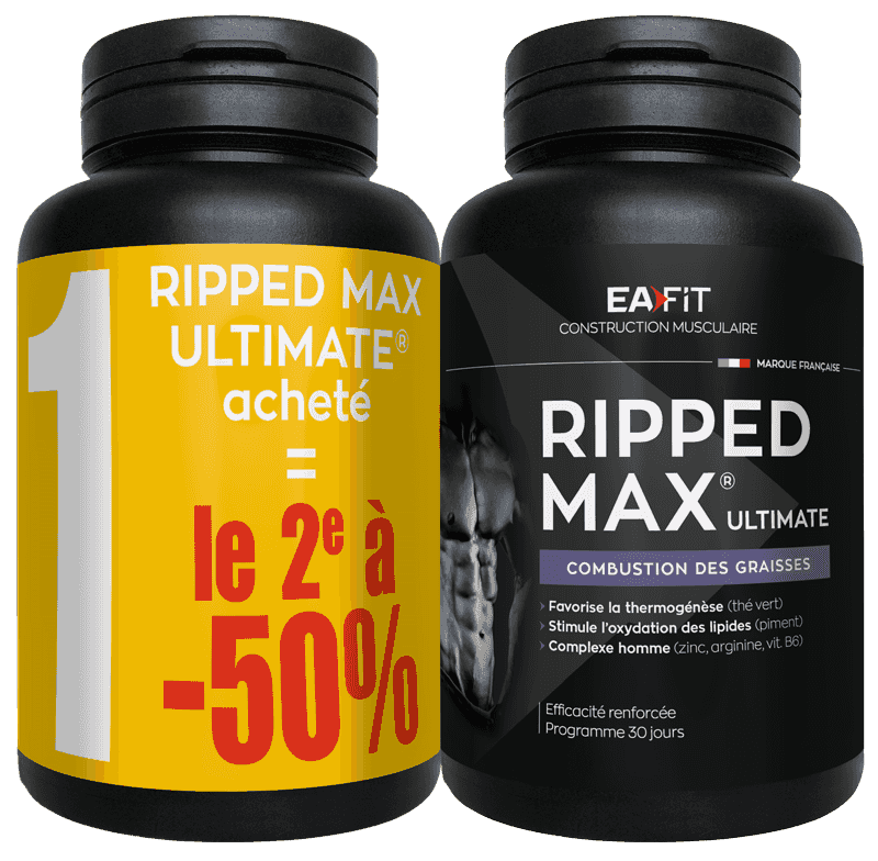 Lot de 2 ripped max ultimate EAFIT
