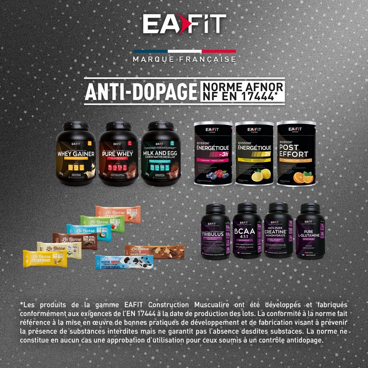 EAFIT Mega Whey Vanille 750g