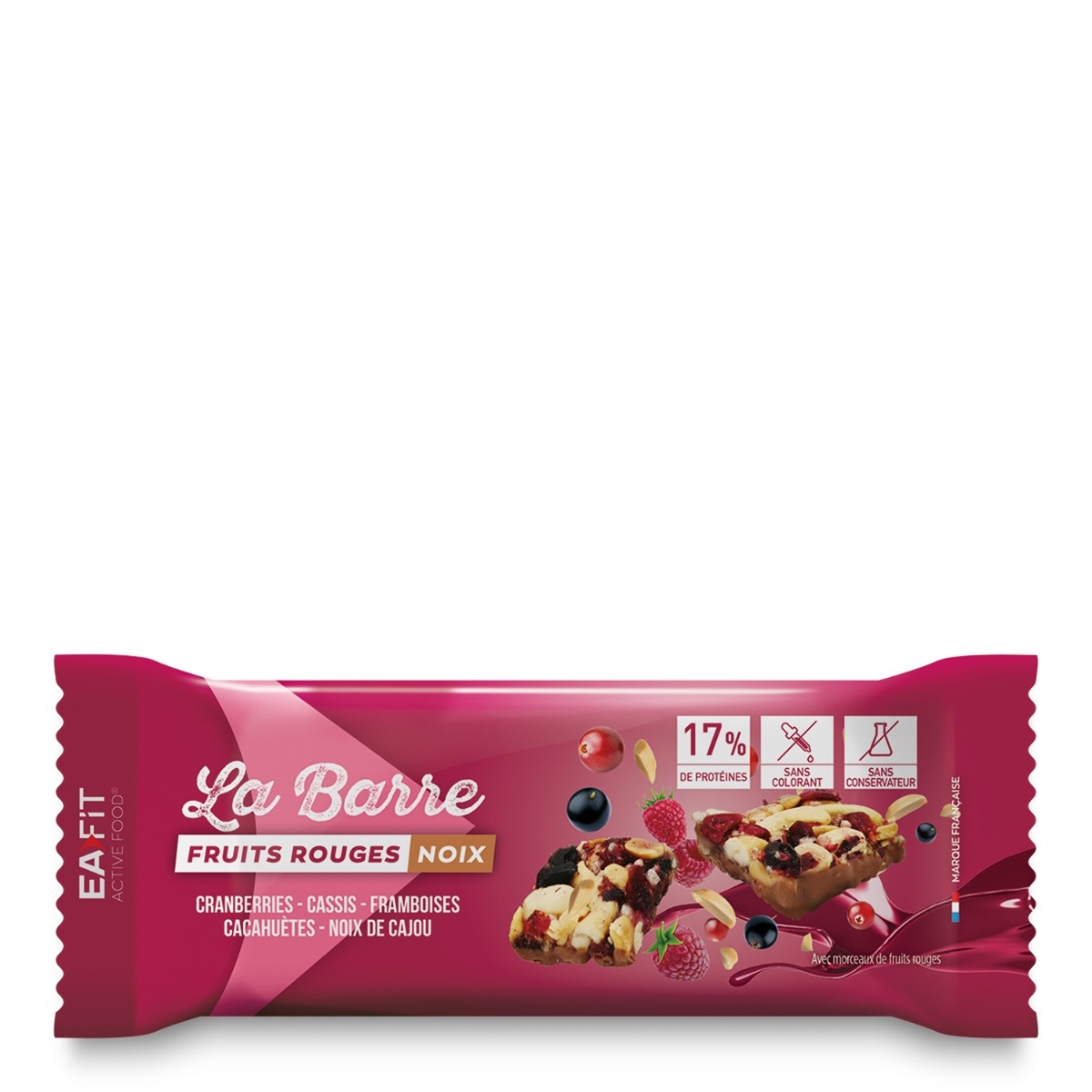 EAFIT - La barre protéinée noix & fruits rouges 