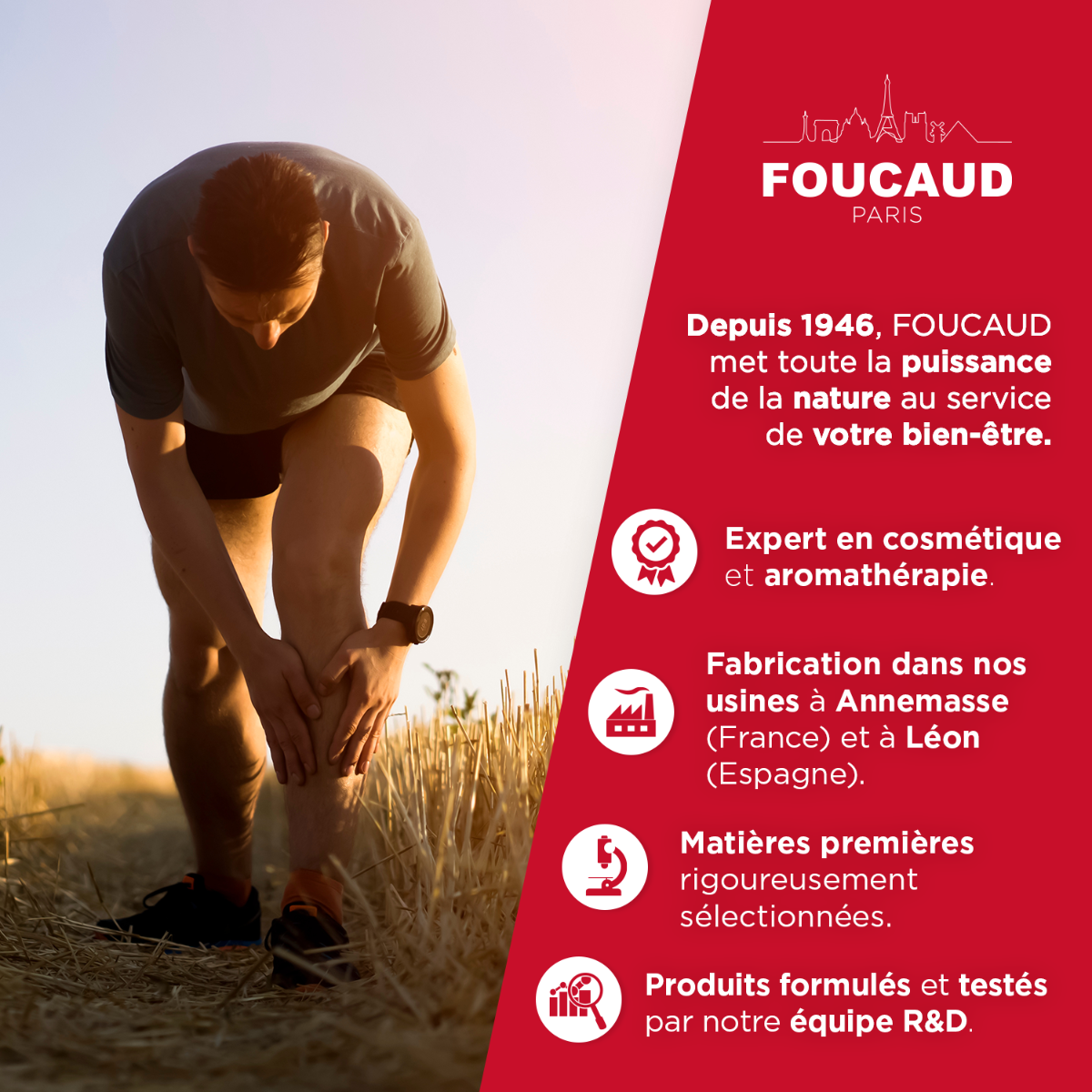 FOUCAUD Friction de Foucaud Sport 200 ml