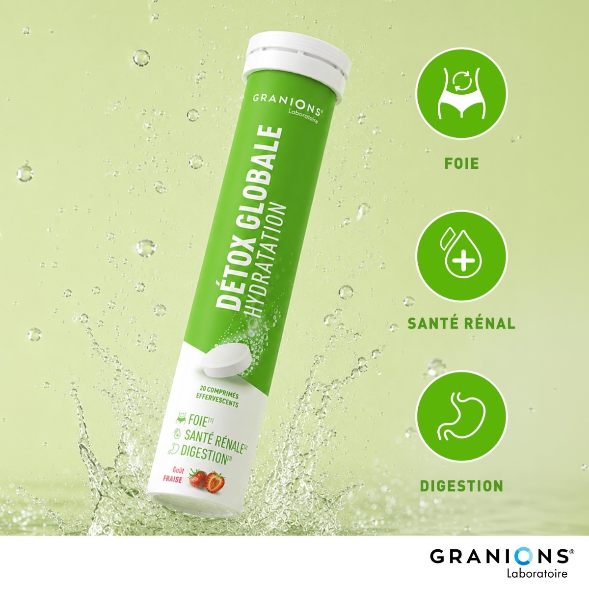 Granions - Détox Globale Hydratation