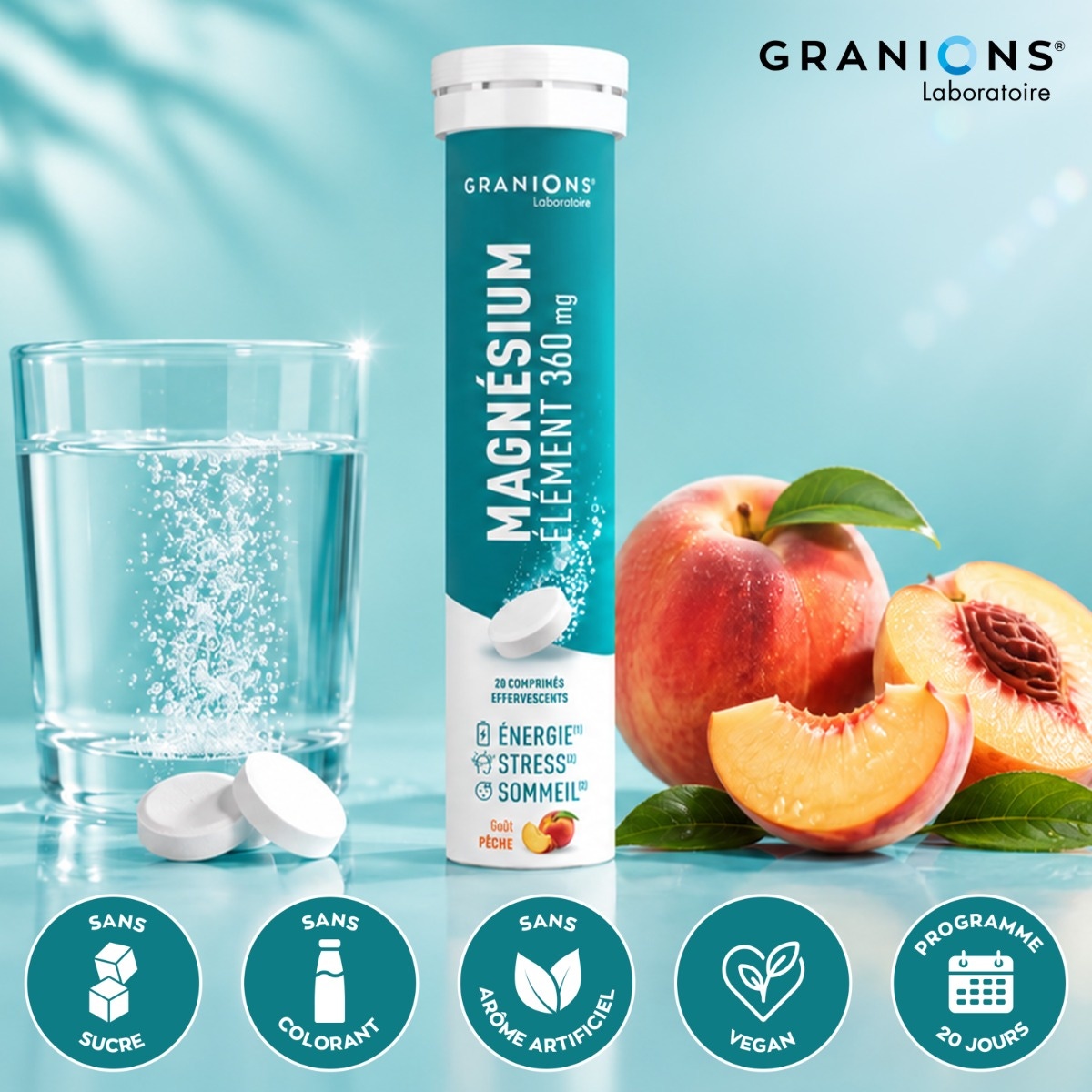 Granions - Magnésium effervescent