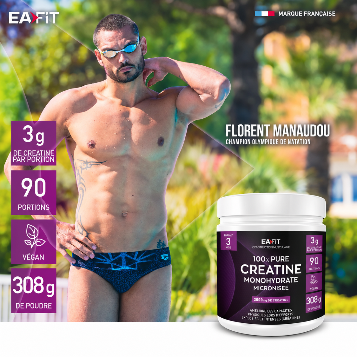 EAFIT CREATINA PURA 300 G POLVERE