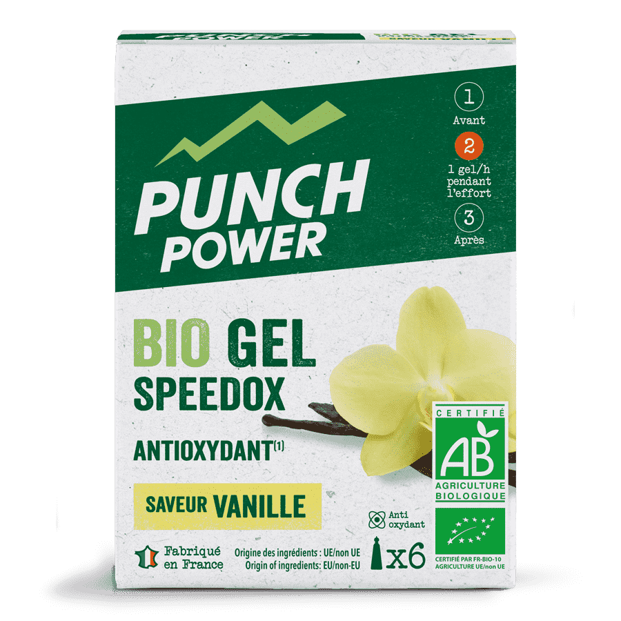 Punch Power SpeedOx - Etui de 6 topettes - Saveur Vanille - Antioxydant - Anti-crampes
