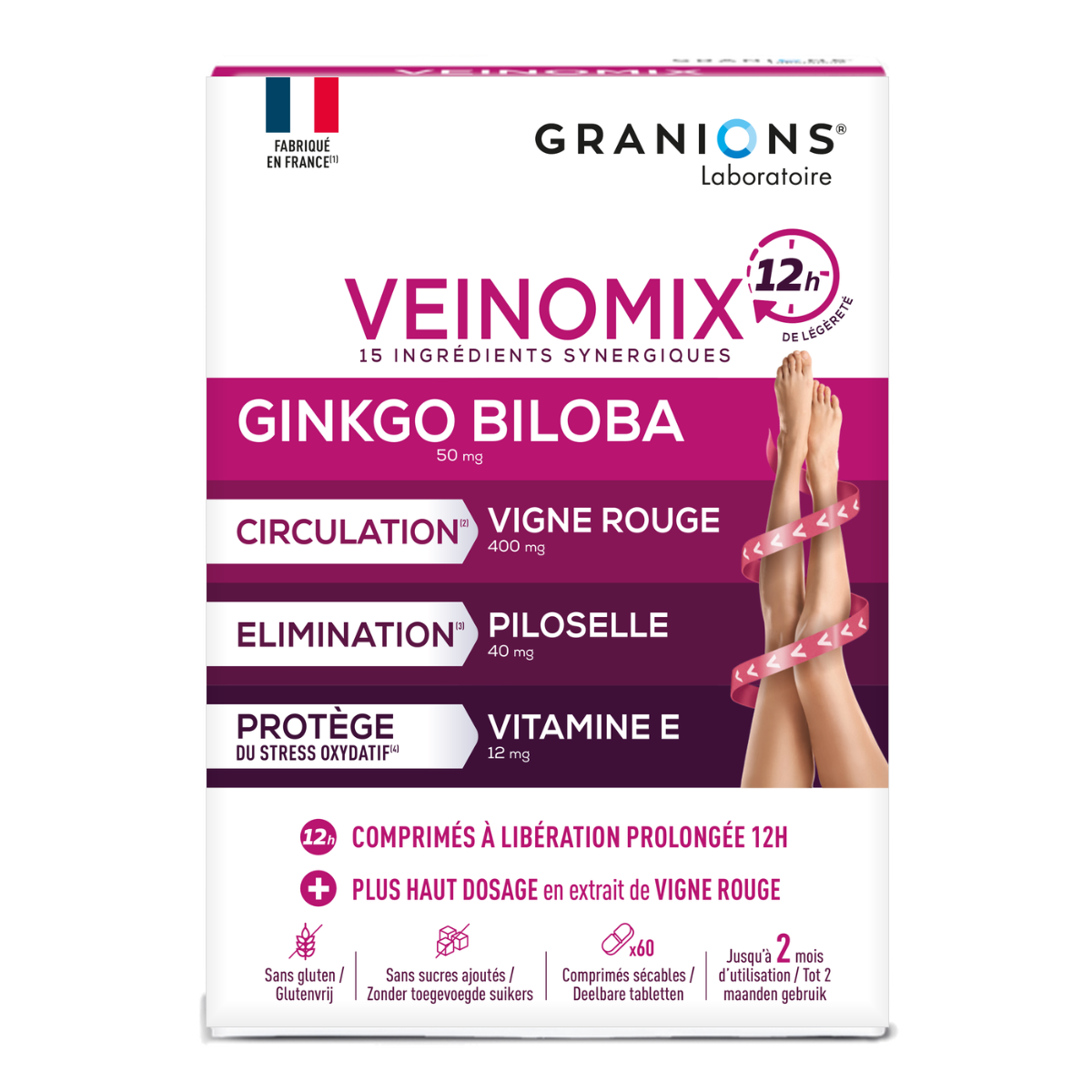 Granions Veinomix
Confort veineux