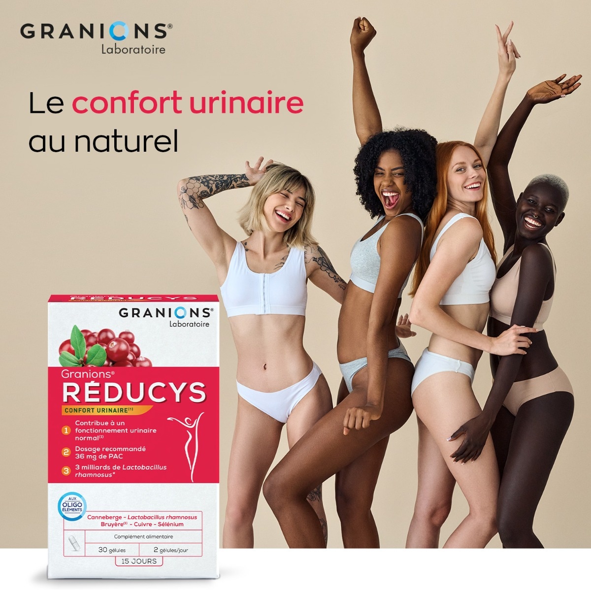 GRANIONS - Réducys - Confort Urinaire 