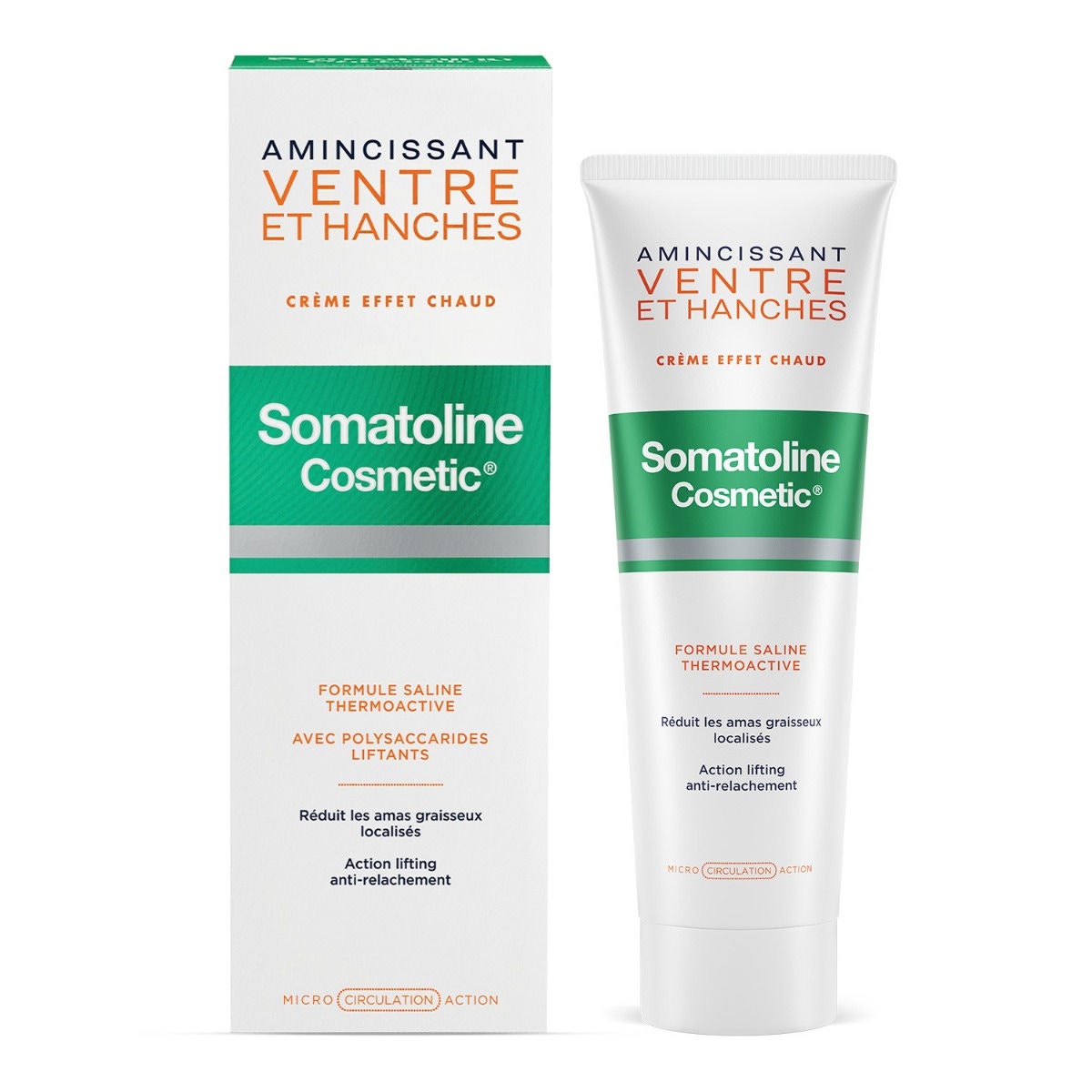 Amincissant Ventre & Hanches - Crème Effet Chaud 