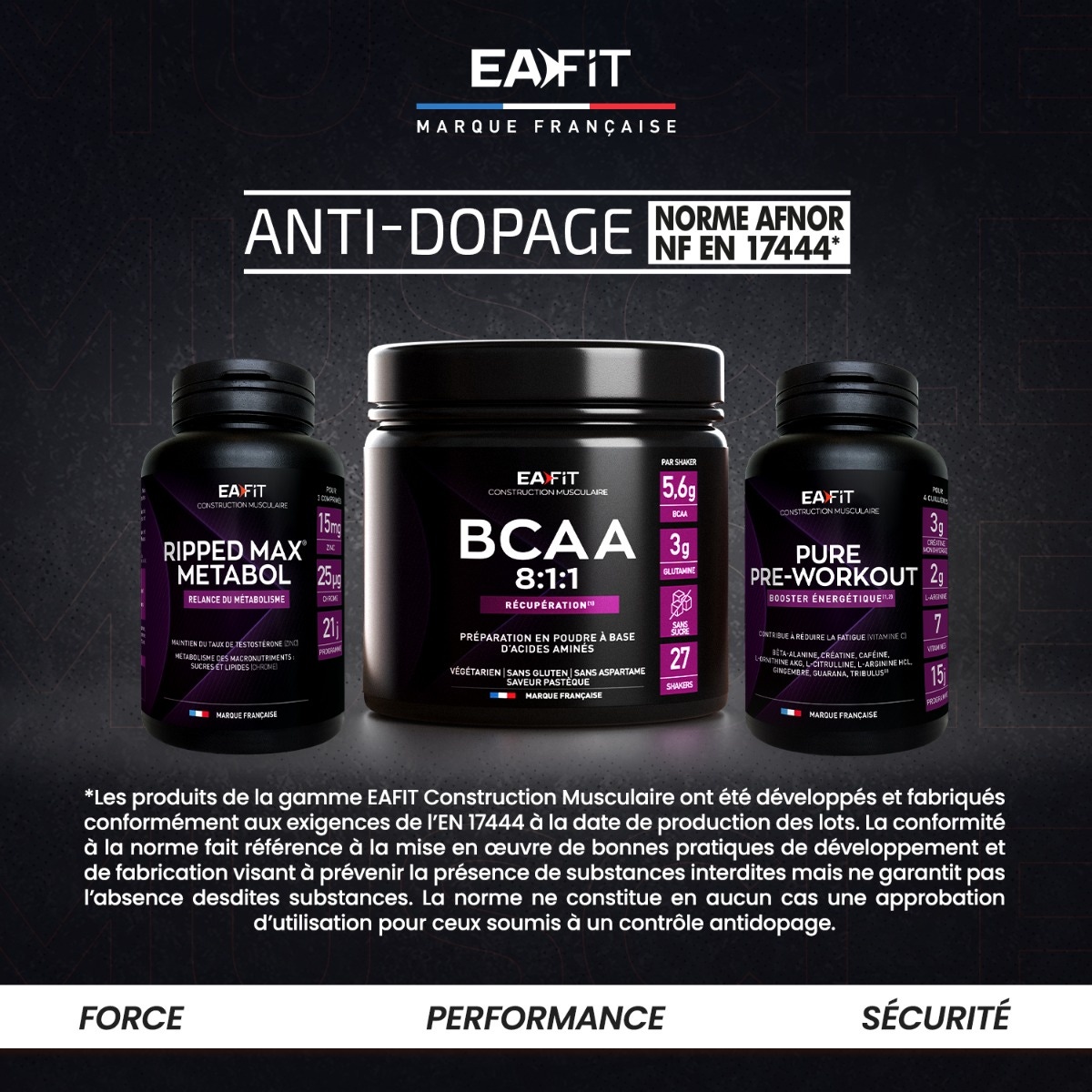 EAFIT BCAA 4.1.1 (120 capsule)