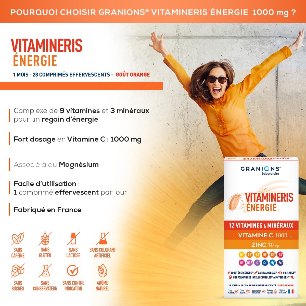 Vitamineris Energia 1000mg - 30 compresse 