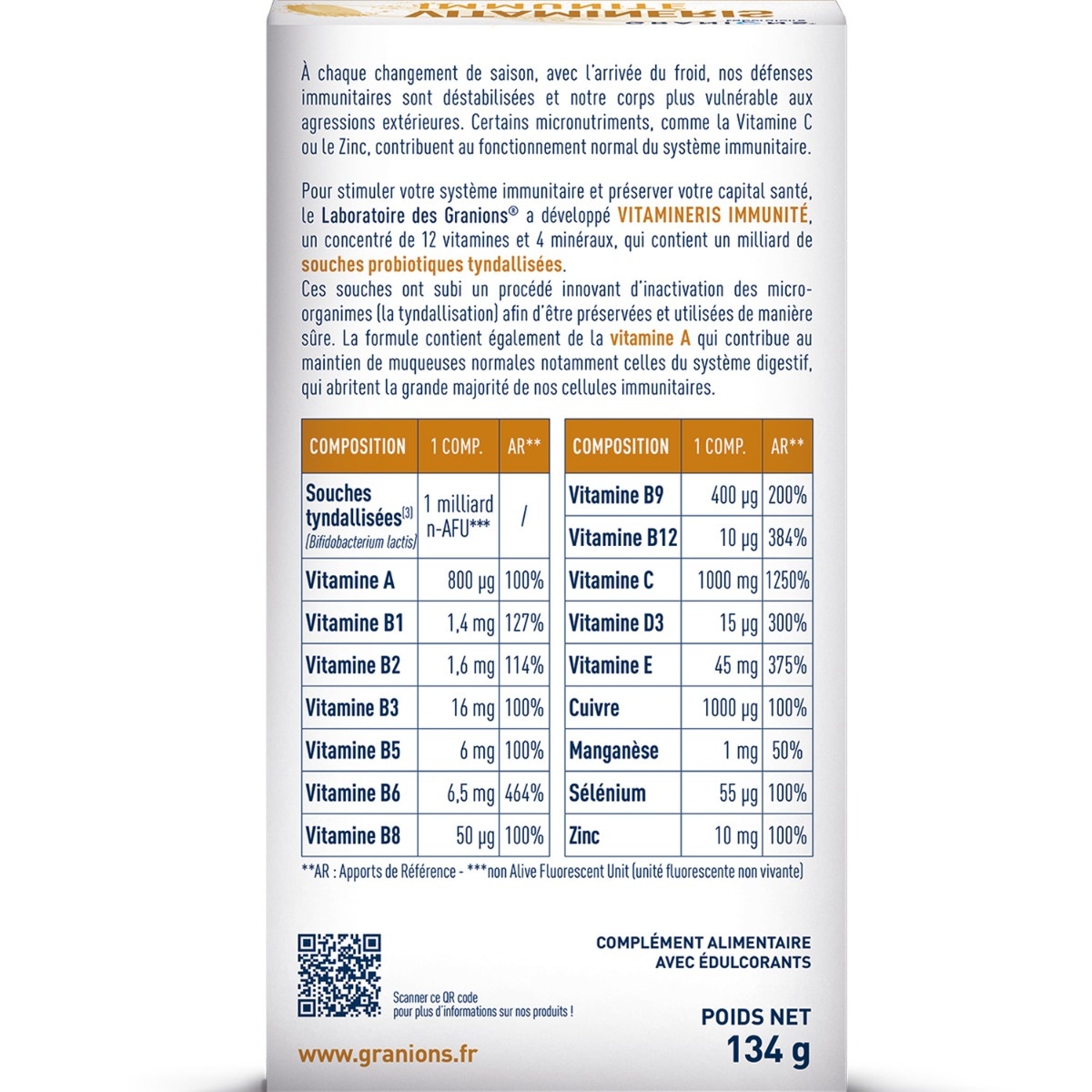 Vitamineris Immunite 1000mg - 30 compresse 